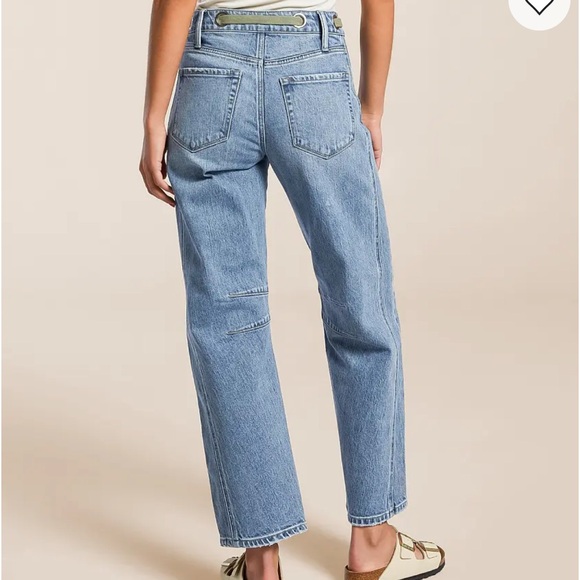 Vervet Kate barrel high rise stretch jean - Picture 2 of 5